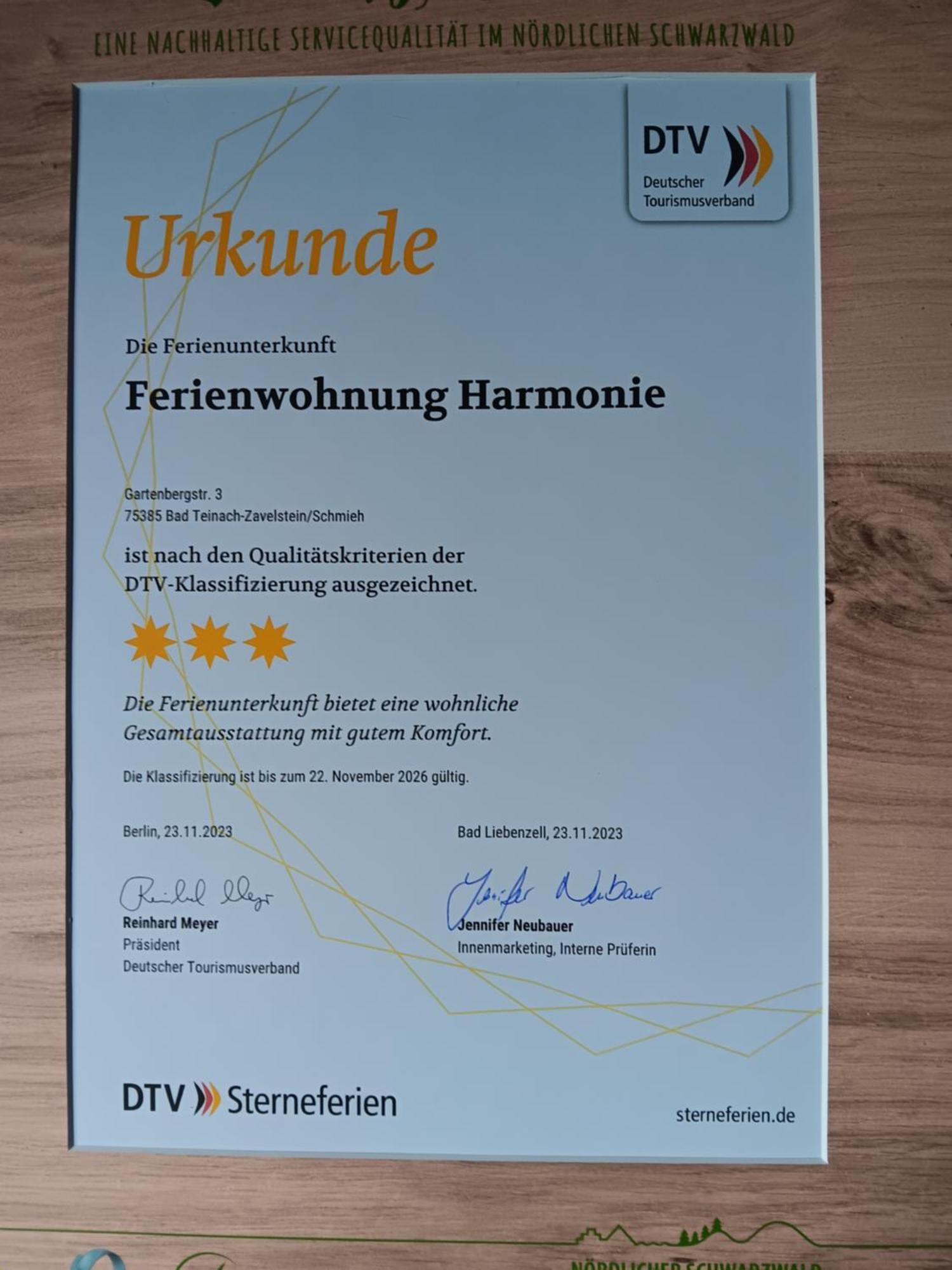 Ferienwohnung Harmonie Bad Teinach-Zavelstein Eksteriør bilde